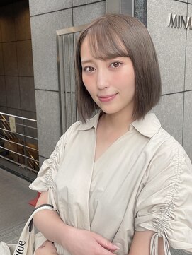 エスカーラ 表参道(THE ESCALA) 暗髪×ボブスタイル