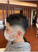 スキンフェードジェル仕上げ（堀江）