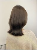 池袋 イルミナカラー 髪質改善 くびれヘア モカオリーブ♪