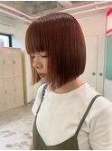 切りっぱなしボブ