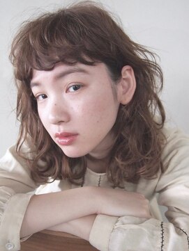 コス(kos) インナーグレージュ/マチルダボブ/前髪/ピンクベージュ/二子玉川