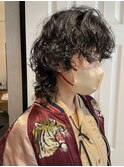 ウルフカット パーマ