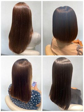 美容室フルール 20代30代40代髪質改善カラー艶感ヘアー