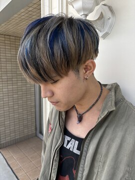シャルティア(SHALLTIA) メンズデザインカラー【山口メンズハイトーンカラー】