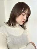 くびれヘア/ミディアムレイヤー/レイヤーカット