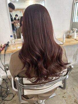 ウィークエンド(WEEKEND) 春色ピンク【カット＋Wカラー＋トリートメント13800円】