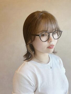 リフ(Lifu) 結べるボブとインナーカラー