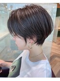 【松根】前髪なしショートボブ◎20代30代40代50代
