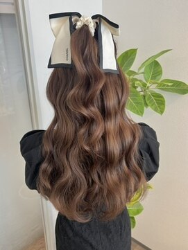 マーリー(marlee) ハーフポニーアレンジ