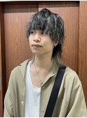 マッシュウルフ×ハイライトカラー