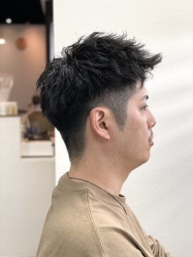 ジールヤマグチ 朝霧駅前店 メンズショート★ジェットモヒカン☆