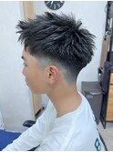 フェード風スパイシーショート