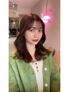 ルームバイシー 新宿(Loom. by Sea) メルティカラー×フェミニンロング[似合わせカット/レイヤー]