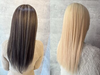ブレイブ ヘアデザイン(BRaeVE hair design)の写真/【髪質改善専門スタイリスト在籍◇】こだわり抜いた商材×高い技術力で髪の芯まで潤った艶髪へ＊