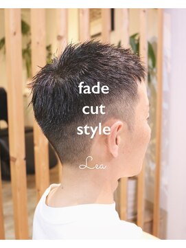 レア(Lea) メンズフェードスタイル