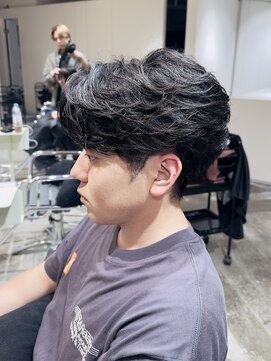 ストレータ バイ マリオ(Strata by mario) フェザーパーマフェザーショートセンターパート時短セット超最強