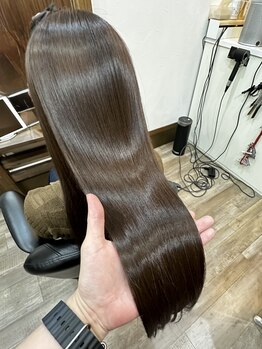 エタニティ ヘア ブランド(Eternity HAIR BRAND)の写真/《自分史上最幸の髪質に♪》圧倒的な艶と手触り☆髪質改善ココナッツ縮毛矯正☆