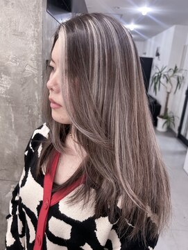 キング 高槻(K!ng) 縮毛矯正髪質改善ハイライトレイヤーカット枚方美容室エクステ