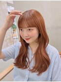 ふんわりミディアムイメチェン美髪サイドバング大人ボブ