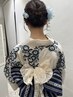 2025年5/22～9/15限定☆浴衣着付け&ヘアアレンジ￥4950 