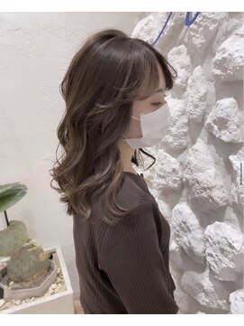 ヘアサロン エフ 渋谷(F) #グレージュ#アッシュグレージュ#渋谷