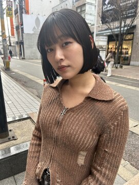 サラビューティーサイト 志免店(SARA Beauty Sight) 黒髪×ボブ☆山之内
