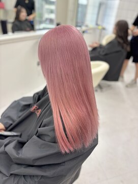 ギア(GEAR.) モーヴピンクブリーチ２回～★三宮ブリーチ