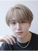 ミルクティーベージュ×王道マッシュ