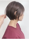 【morio原宿】ショートボブ ベージュカラー 