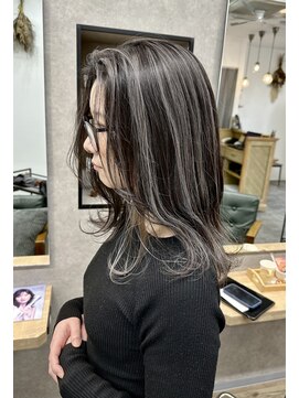 リベストバイジェービー 稲毛(li best. byjb) ピンクベージュ/アンブレラカラー/イメチェン/前髪[稲毛/稲毛駅]