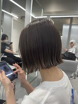 アールプラスヘアサロン(ar+ hair salon)&nbsp;【新宿/新宿三丁目/ミニボブ/切りっぱなしボブ】