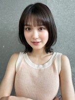 ロンドクレール 川崎(Lond clair)&nbsp;【北澤華】ブリーチなし/髪質改善/ピンクベージュ/前髪/川崎