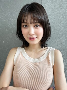 ロンドクレール 川崎(Lond clair) 【北澤華】ブリーチなし/髪質改善/ピンクベージュ/前髪/川崎