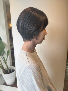シンク 豊中店(sync) 大人スタイル/ショートカット/丸みショート
