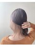 【ケアブリーチ使用】カット＋インナーブリーチ＋カラー ￥12000