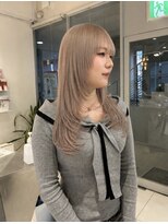 ステラ ヘア デザイン サロン(STELLA hair design salon)&nbsp;王道ミルクティー×韓国レイヤー【浅野】