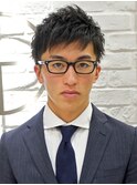 爽やかビジネス×カジュアルアップバング×大人ショートヘア