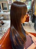 アンティカザサロン(antiqua THE SALON)&nbsp;美髪 髪質改善 ブラウンカラー 髪質改善トリートメント