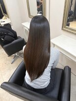 ソワンドゥブレスシエン 堀江店(soin de brace CIEN) 縮毛矯正×顔周りハッシュカット
