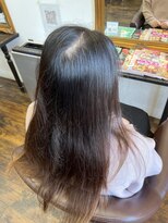 ヘアーメイク ダンス(hair make DANCE)&nbsp;分け目が気になる方へ｜生え癖矯正