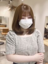 ジュネス 奈良橿原(Jeunesse) ワンカラーで育てる明るめベージュ×ミディアムレイヤー【奈良】