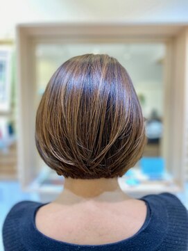 リンクル 自由が丘(lincle) ☆毎日楽々髪質改善☆ボブ【自由が丘 】デザインカラー