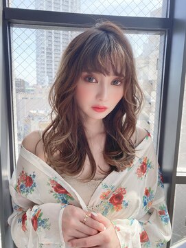 ジーナ 梅田(Zina) 【Zina 梅田】　透明感抜群大人かわいいベージュカラー