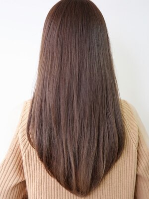 【立川駅徒歩1分】クセ・うねりを伸ばし、憧れのサラサラストレートに＊芯から強く、健康的な髪に改善◎
