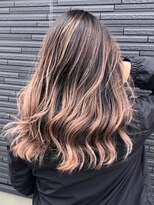 リーブル(Libre)&nbsp;外国人風コントラストバレイヤージュカラー