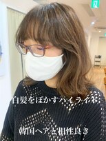 ノラキチジョウジ(NORA KICHIJOJI)&nbsp;#白髪をぼかすハイライト#細ーいハイライト#白髪染め