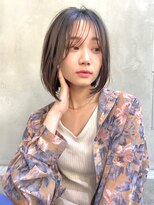 ☆スタイル☆　LIBERTE 大人可愛いボブ×モカブラウン