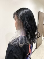 ケイト(kate)&nbsp;kate大宮 ホワイトカラー×インナーカラー