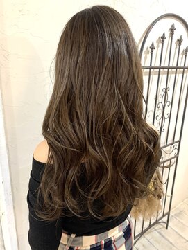 エミュー(emue) 大人気!!!ブリーチなしのベージュカラー  くすみカラー　木ノ下