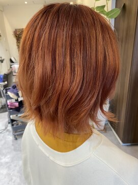 ハートライン(hair bridal Heart Line) Wカラー
